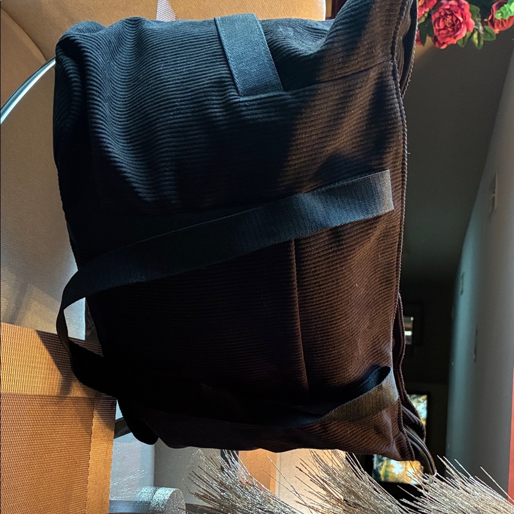 Black women’s travel bag -New corduroy